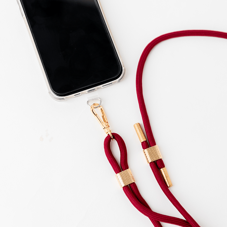 Bandoulière Universelle Amovible Longueur Ajustable avec Détail Gold Bigben - vue 8