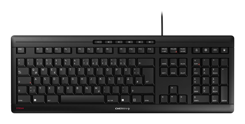 CHERRY STREAM clavier Bureau USB QWERTZ Allemand Neuf - vue 5