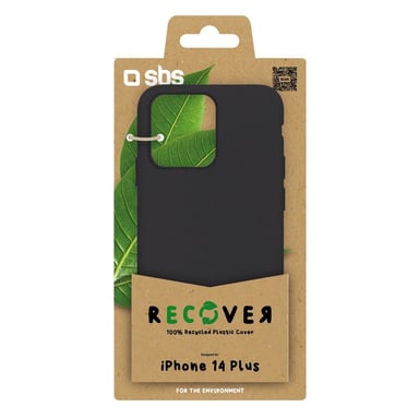 SBS TERECOVIP1467K cover protettiva per cellulare 17 cm (6,7'') Nero Apple iPhone 14 Plus