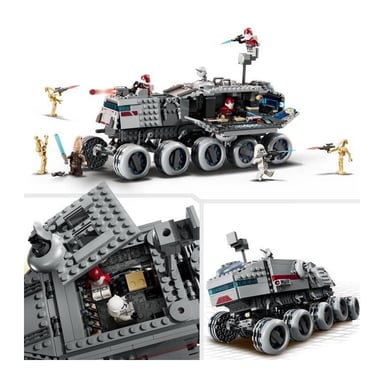 LEGO Star Wars 75413 The Clone Wars Le Juggernaut de la République pour garçon - vue 9