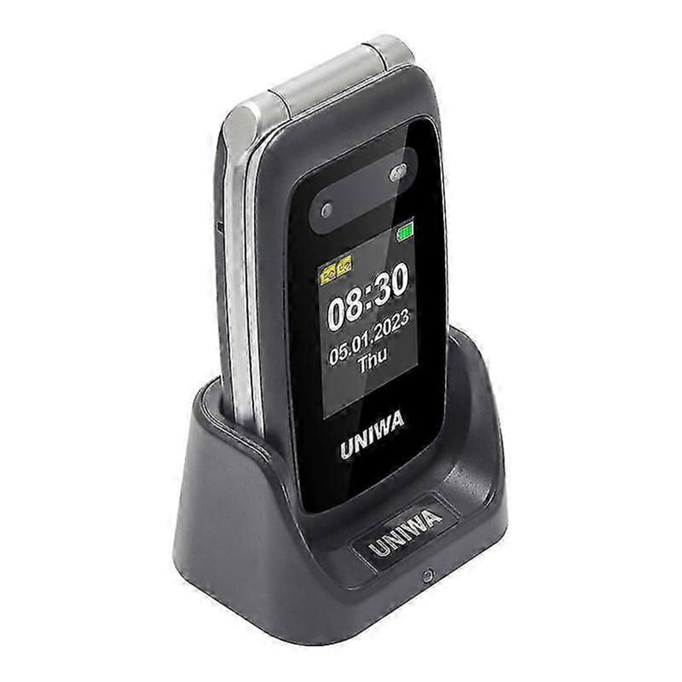 Uniwa V2000 Téléphone Senior 4G Batterie Bluetooth Caméra Téléphone Mobile pour Seniors GSM Senior Neuf - vue 2