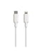 Muvit For Change Pack Cargador Red 12W+Cable Lightning 1.2M Blanco