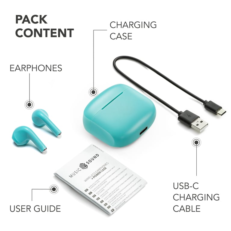 Music Sound SWAG WIRELESS EARPHONES Neuf - vue 8