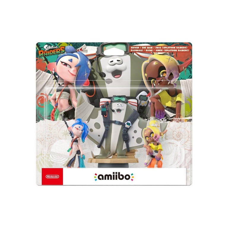 Pack amiibo collection Splatoon 3 : Pasquale Raimi et Angie SWITCH - vue 2