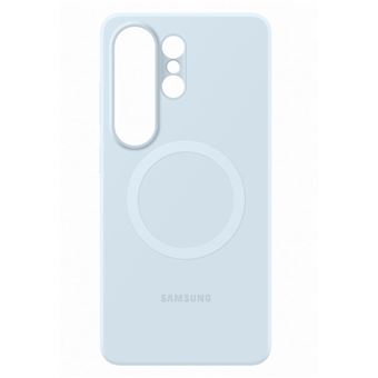 Custodia magnetica in silicone azzurro per Samsung Galaxy S26 Ultra