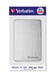 Verbatim Disque dur portable mince Store ?n? Go ALU 2 To argenté