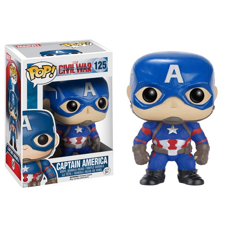 FUNKO POP! Marvel Captain America: Civil War Captain America Neuf