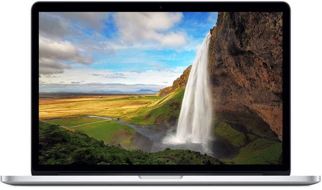 MacBook Pro Core i7 (2015) 15,4', 2,2 GHz 256 GB 16 GB Iris Pro 5200, Argento - AZERTY