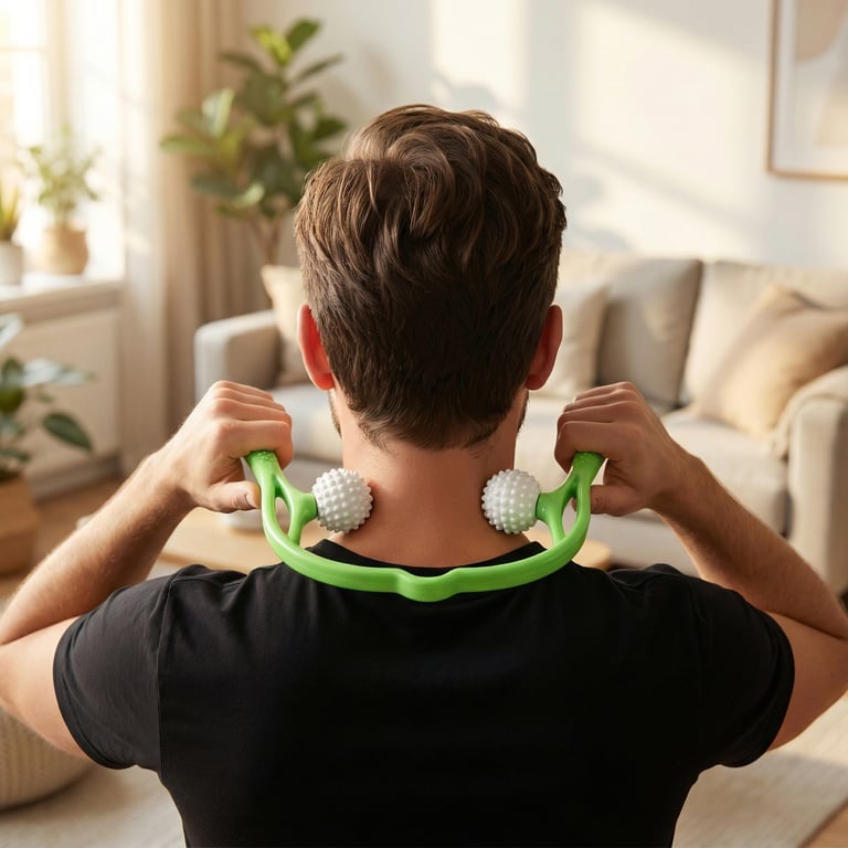 Coffret de Massage BODYLIFE Cervical et Rouleau 360° Récupération Musculaire - vue 4