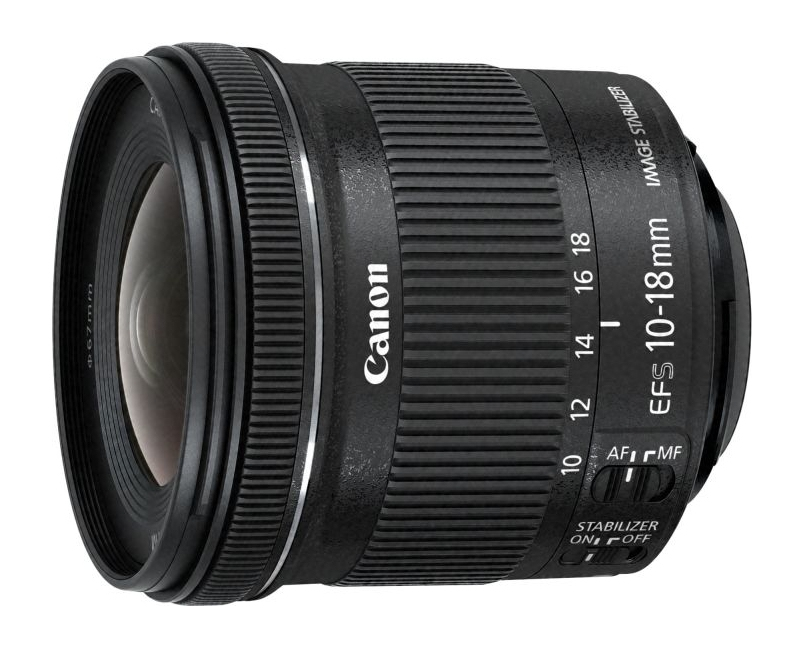 Canon EF-S 10-18mm f/4.5-5.6 IS STM + EW-73C + Lens Cloth SLR Objectif ultra large - vue 4