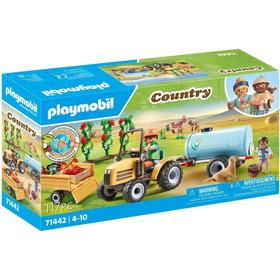 Jeux D'imitation Fermier Avec Tracteur Et Citerne Playmobil La Boite - vue 5
