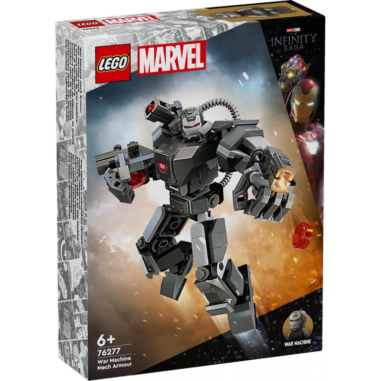 Lego Marvel ?armure Robot De War Machine 76277 Lego - vue 4