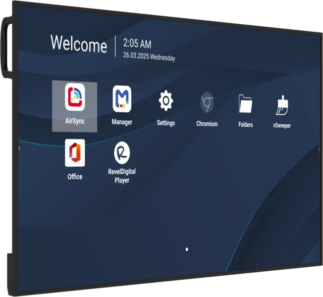 Écran PC Viewsonic CDE5531 1C 55 UltraHD 4K 60Hz LCD Direct LED WiFi Android 14 - vue 3