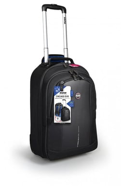 Port Designs CHICAGO EVO 39,6 cm (15.6'') Valise sur roulette Noir