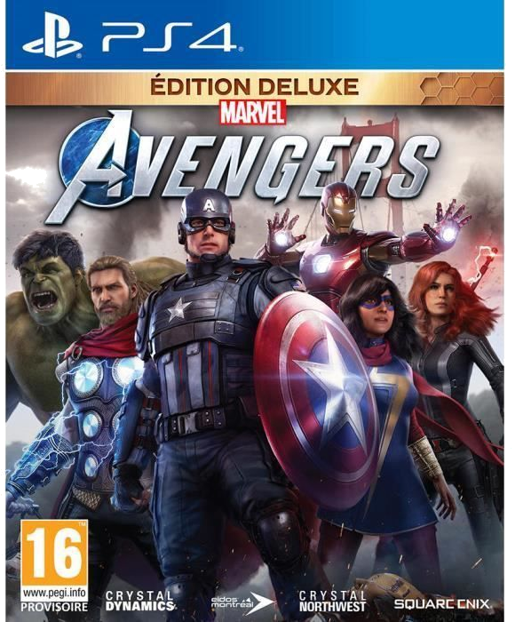 Marvels Avengers Edition Deluxe Jeu PS4