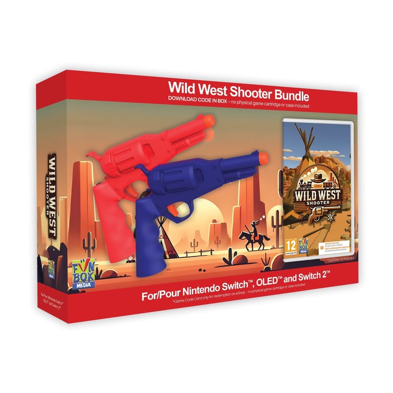 Wild West Shooter Bundle Nintendo Switch Neuf