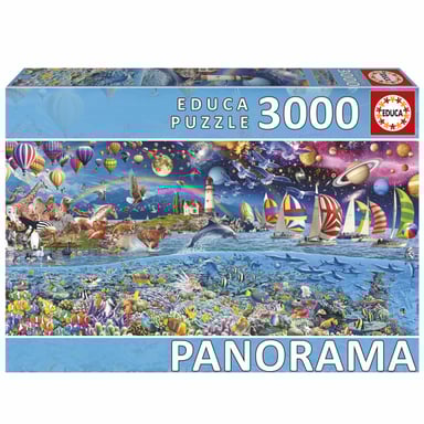 Puzzle - EDUCA - Vie Panorama - 3000 pieces