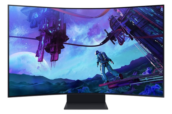 Samsung G97NC 139,7 cm (55'') Display PC a schermo piatto 3840 x 2160 pixel 4K Ultra HD LED Nero