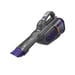 Black & Decker BHHV520BFP aspirapolvere da tavolo Senza sacco Nero, Viola