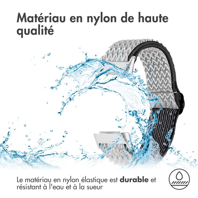 Bracelet Fitbit Charge 5 Nylon - vue 3