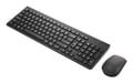 Lenovo 4X31R64484 clavier Souris incluse Bureau RF sans fil Espagnole Noir