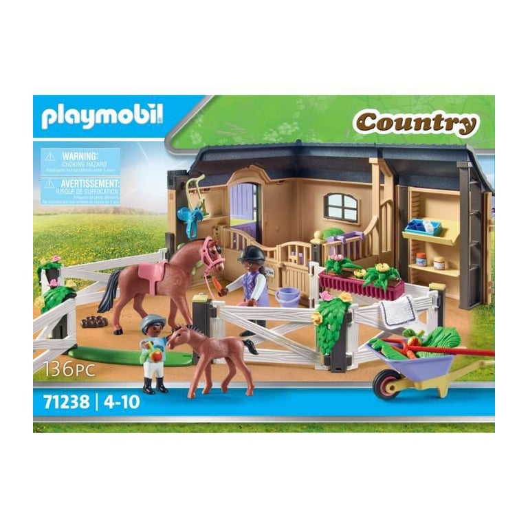 PLAYMOBIL 71238 Country Etable et carriere pour chevaux Neuf - vue 2