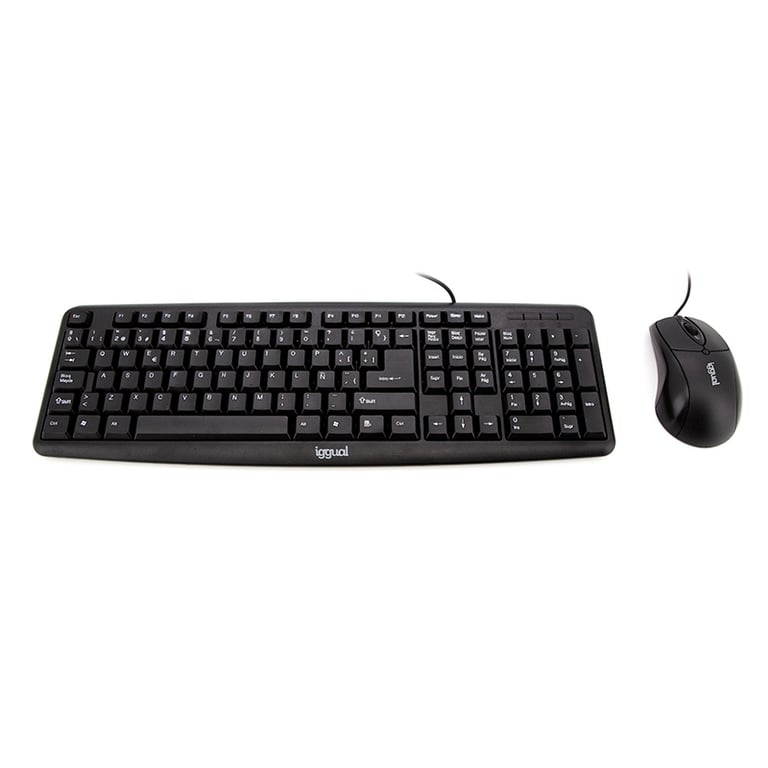 iggual COM CK BASIC clavier incluse Universel USB QWERTY Espagnole Neuf