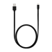 Câble Lightning certifié MFi Apple Charge Speed 3A charge/ sync (1M), Noir de jais