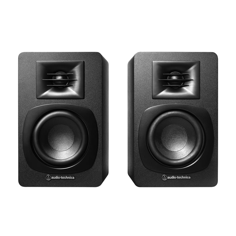 Enceintes Audio-Technica AT-SP3X – 2 Voies, 30 W, Bluetooth, USB, RCA