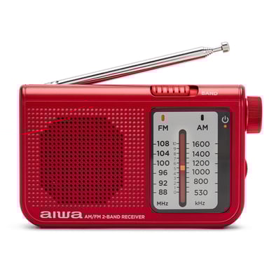 Aiwa RS-55RD Radio portable Personnel Analogique Rouge