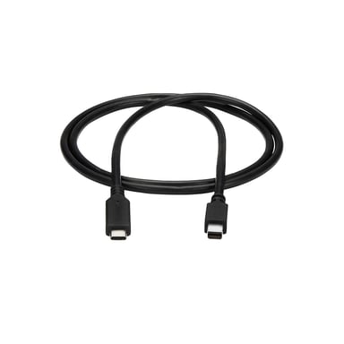 StarTech.com Cable de 1m USB-C a Mini DisplayPort - 4K 60Hz - Negro - Adaptador USB 3.1 Tipo C a mDP