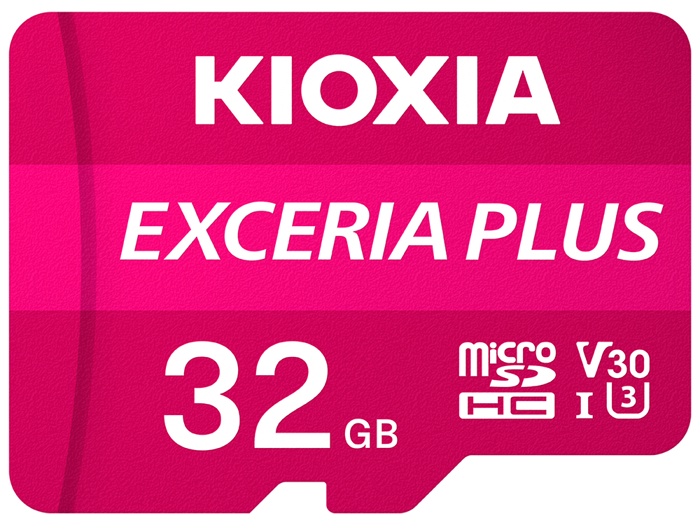Kioxia Exceria Plus MicroSDHC UHS I Classe 10 Neuf - vue 2