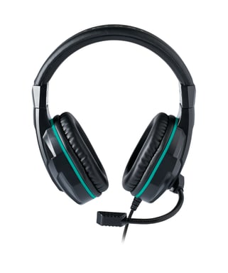 NACON PCGH-110 casque Avec fil Arceau Gaming Noir, Turquoise