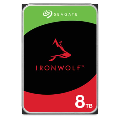 Seagate IronWolf ST8000VN004 disque dur 8 To 7200 tr/min 256 Mo 3.5'' Série ATA III