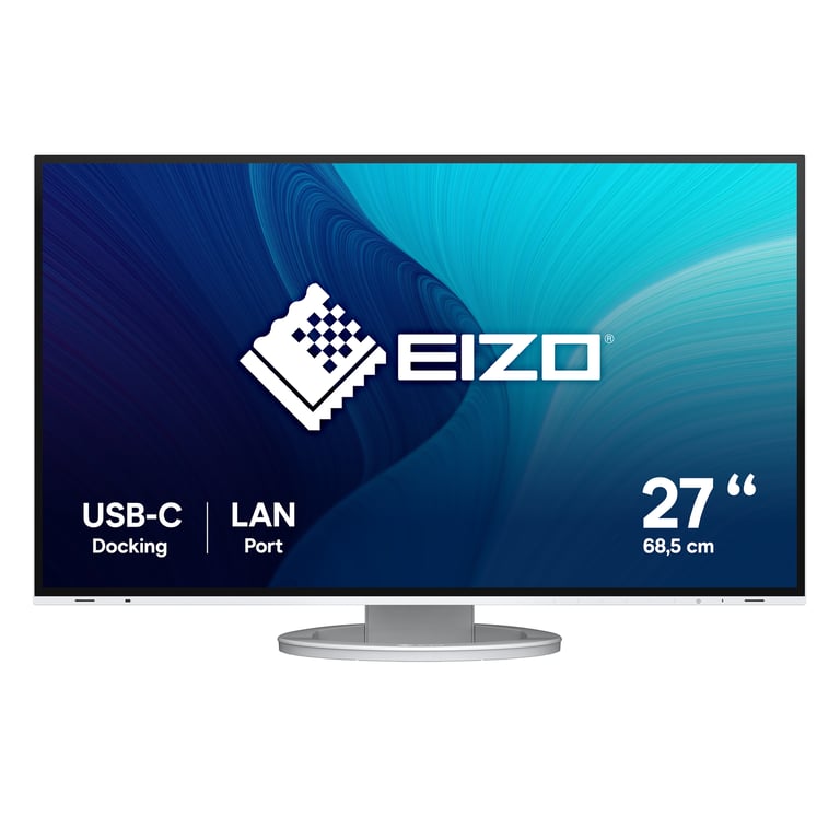 EIZO FlexScan EV2795-WT écran plat de PC 68,6 cm (27 ) 2560 x 1440 pixels Quad HD LCD Blanc - Neuf