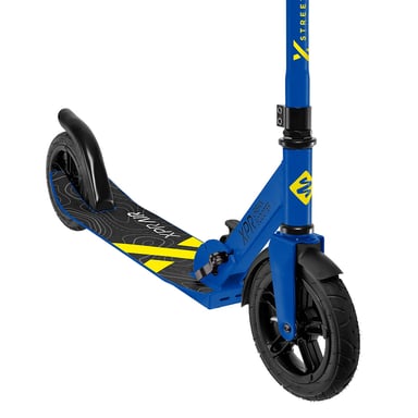 StreetSurfing XPR AIR FALSE ALARM Universal Patinete Negro, Azul, Amarillo