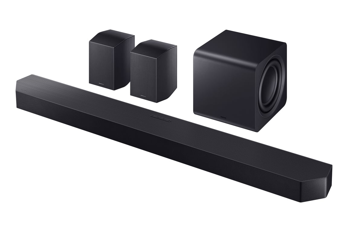 Barre De Son Samsung HW-Q995F – Dolby Atmos 11.1.4Ch, Caisson Sans Fil - vue 6