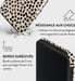 Burga Funda para Galaxy S24 Tough A prueba de golpes Modelo Almond Latte Beige