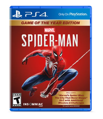 Sony Marvel's Spider-Man: Game of the Year Edition, PS4 PlayStation 4