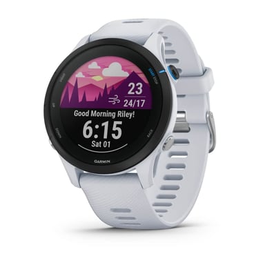 Forerunner 255 Music 3,3  (1.3'') Mip 46 Mm Blanc Gps (Satellite)