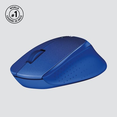 Logitech M330 Silent Plus - Blu