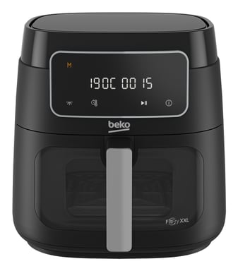 Beko FRL3374B Unique 7,6 L Autonome 1900 W Friteuse d'air chaud Noir