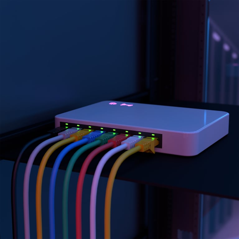 Aisens Câble RJ45 Cat.6 UTP Rigide 3m - vue 4