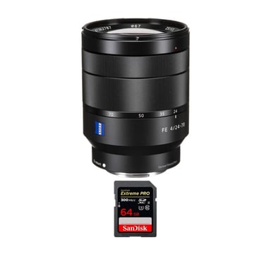 Sony Vario-Tessar T* FE 24-70mm f/4 ZA OSS - vue 3