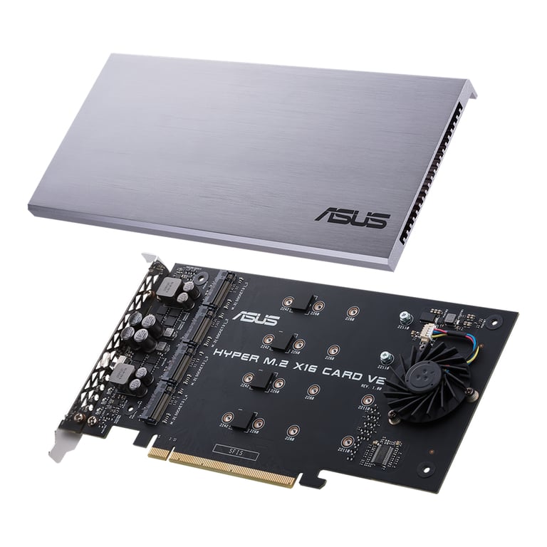 ASUS HYPER .2 X16 CARD V2 carte et adaptateur d'interfaces Interne Neuf