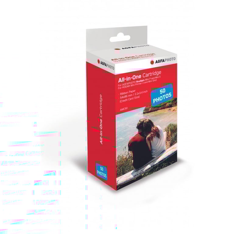 Cartouche et papier photo instantané Agfa kit 50 photos - vue 5