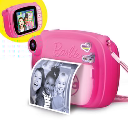 Appareil photo Barbie a impression immédiate - Barbie print cam - LISCIANI
