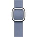 Fibbia moderna FineWoven per Apple Watch Serie 1-9 / SE - 38/40/41 mm / Serie 10 - 42 mm - Taglia M - Blu lavanda