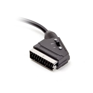 Câble péritel mâle / 3 RCA 1.50m fonctionne dans les 2 sens