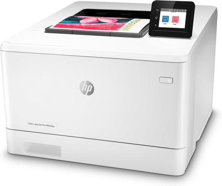 HP Impresora LaserJet Pro a color M454dw, Estampado, Impresión desde USB frontal; Impresión a dos caras